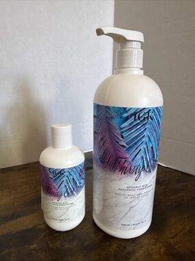 IGK Thirsty Girl Coconut Milk Anti Frizz Conditioner 33.8 oz and 8.0 oz NEW